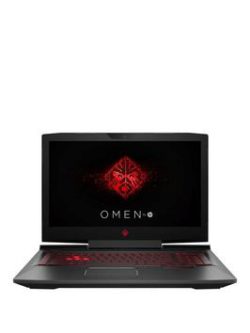 Hp Omen 17-An011Na, Intel&Reg; Core&Trade; I7, 8Gb Ram, 1Tb Hdd &Amp; 128Gb Ssd, 17.3 Inch Pc Gaming Laptop Geforce Gtx 1050 - Black